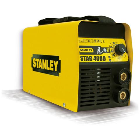 STANLEY Saldatrice A Elettrodi Mma Inverter Stanley Star 4000 Con Valigia