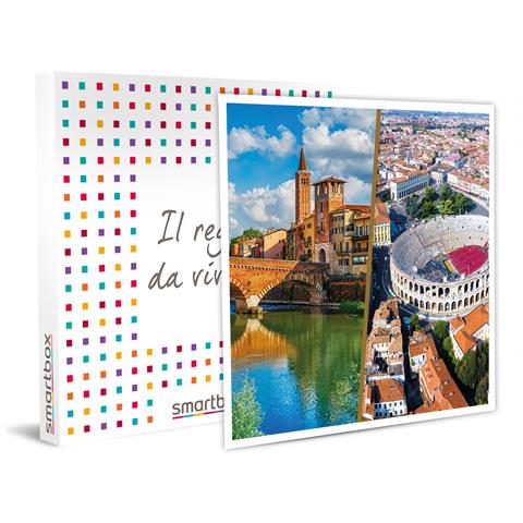 Image of Cofanetto Regalo Coppia - Tour Enogastronomico Tra Le Botteghe Del Centro Storico Di Verona E 1 Notte Con Colazione - Idee Regalo Originale