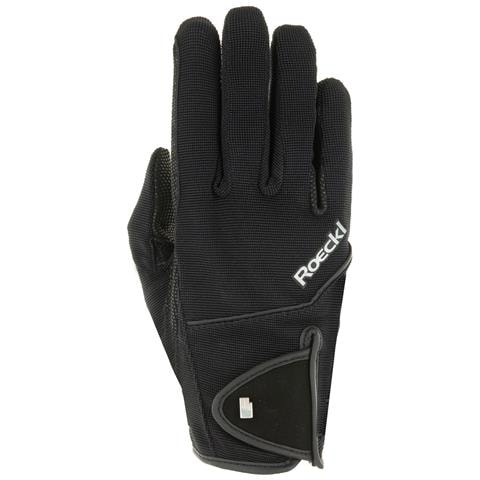 MILWAUKEE LEATHER - Guante de Cuero Mujer Negro con Cierre - Easy Rider