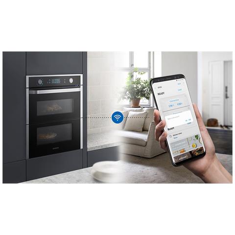 SAMSUNG - Forno Elettrico da Incasso NV75N7677RS Capacità 75 L Multifunzione  Ventilato Colore Inox Anti Impronta - ePrice
