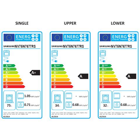 SAMSUNG - Forno Elettrico da Incasso NV75N7677RS Capacità 75 L Multifunzione  Ventilato Colore Inox Anti Impronta - ePrice