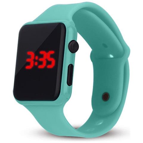 INLAW Orologio Digitale A Led Sports Da Uomo, Orologi Da Polso Elettronici In Silicone (k) 