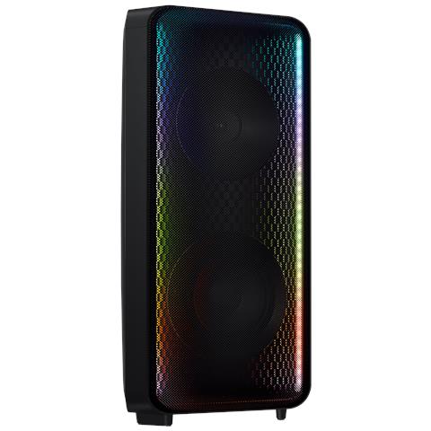 SAMSUNG Altoparlante MX-ST50B con Bluetoth Potenza 240 W Sistema Audio 2.0 Luci LED Colore Nero