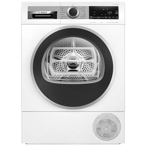BOSCH Asciugatrice Serie 6 WQG245C0IT 9 Kg Classe C a Condensazione con Pompa di Calore Colore Bianco