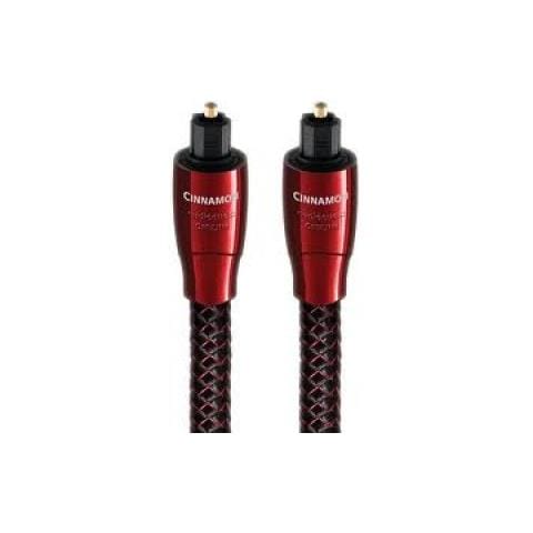AudioQuest Cinnamon Optilink Câble Audio Toslink Optique Noir 1,5 M