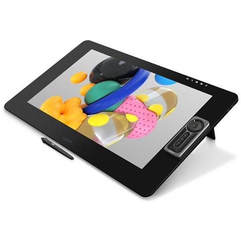 Cintiq Pro Pen 24' DTK-2420, Display Creativo 4K con Penna Sensibile a 8192 Livelli di Pressione