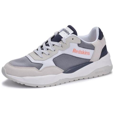 Scarpe uomo redskins STITCH 2 MARINE+COGNAC+GRIS