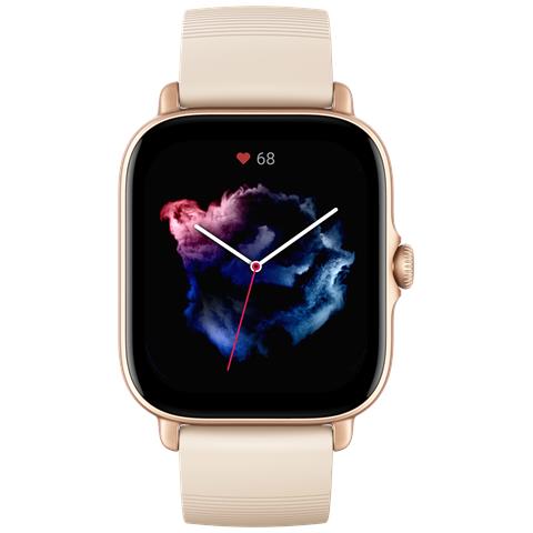AMAZFIT GTS 3 4,45 cm (1.75") AMOLED 42 mm Avorio GPS (satellitare)