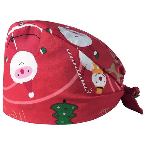 Cuffia Medica Bouffant Regolabile A Cuore - Unisex, Misto Cotone - Nuova