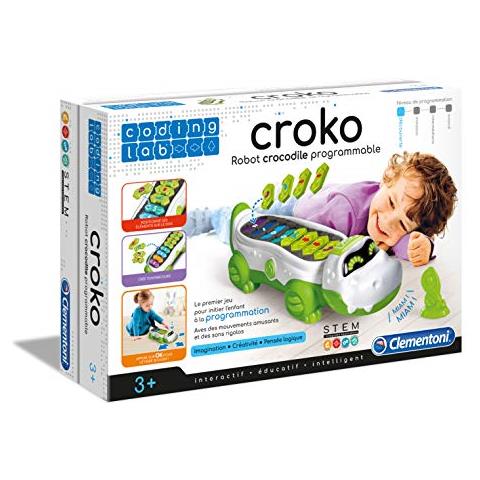 Immagine di  Coding Lab-coko, Robot Coccodrillo Programmabile, 52384, Multicolore