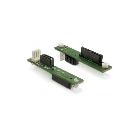 Image of DeLOCK Adapter SATA Slimline > SATA cavo SATA SATA 7-pin SATA 7-pin + Molex (4-pin)