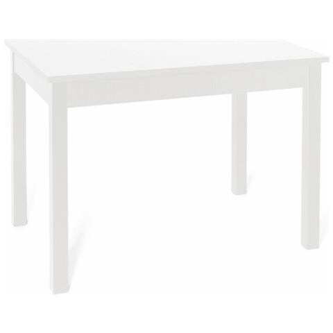 Tavolo Da Pranzo Allungabile BOX FURNITURE In Legno Massello – Finitura Ciliegio, 120/150x80x75 Cm, Con Meccanismo Centrale
