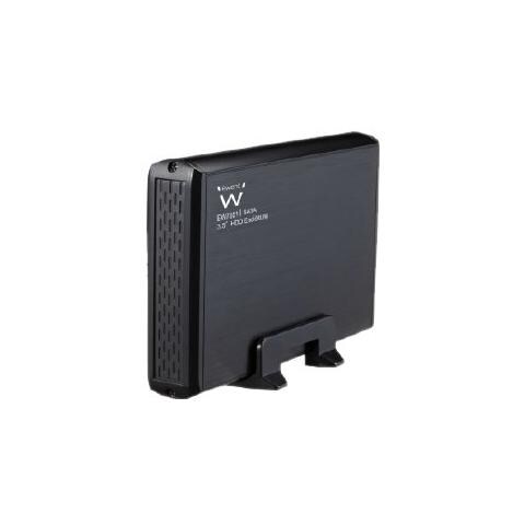 Ewent EW7040 Case Esterno Crittografato AES-256 Per HDD/SSD 2.5" SATA, USB 3.0