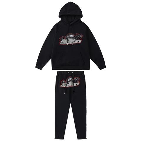 TRAPSTAR - 8867 Tuta Con Cappuccio Trapstar Split Arch Nera S