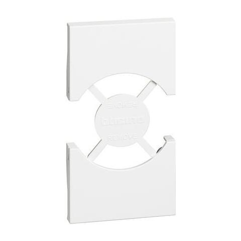 BTICINO Cover Living Now Per Presa Schuko 2 Moduli Bianco Kw03