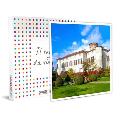 Immagine di  Cofanetto Regalo Coppia - 1 Notte Da Fiaba Presso Il Castello Di Rocca Grimalda Con Visita Guidata E Degustazione Vino - Idee Regalo Originale
