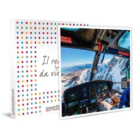 Image of Cofanetto Regalo Per Uomo - Tour Di Gruppo In Elicottero Di 30 Min Sull'adamello E Gruppo Del Brenta In Trentino - Idee Regalo Originale Per Lui