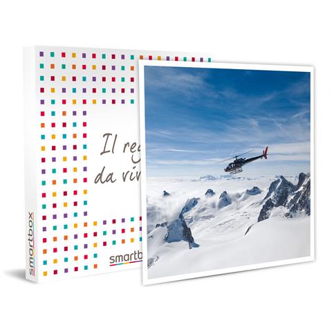 Image of Cofanetto Regalo Per Uomo - Tour Privato In Elicottero Di 15 Min Sull'adamello E Gruppo Del Brenta In Trentino Da 1 A 5 Persone - Idee Regalo Originale Per Lui