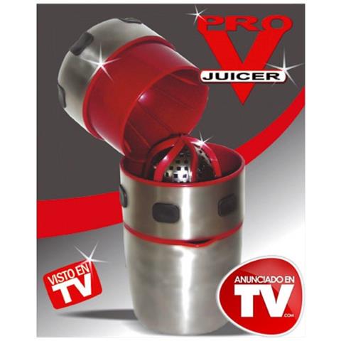 TrAdE shop Traesio® Pro-v Juicer Spremiagrumi Universale Spremi Agrumi Bar Frullatore Frutta Shaker