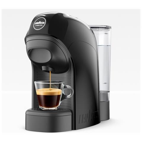 LAVAZZA Macchina da Caffè Espresso Tiny Black LM800 da 0.75L Colore Nero
