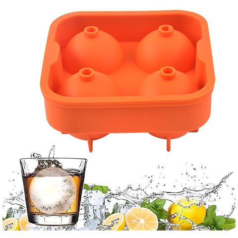 HTN Sfera Vassoi Di Ghiaccio Muffa Whisky Rotonda Grande Produttore Di Palline Di Ghiaccio Per Cocktail E Scotch