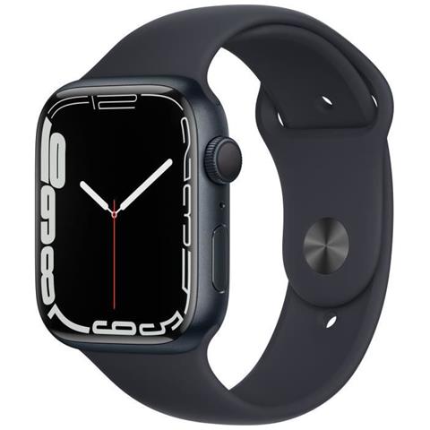 APPLE Watch Series 7 Gps - 45 Mm - Cassa In Alluminio Midnight - Cinturino Midnight Sport