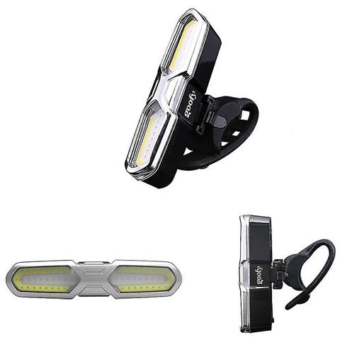 Immagine di  Cob Coda Posteriore Ricaricabile Ricaricabile Usb Luceda Leda Leggio Di Sicurezza Postramento 5 Modi