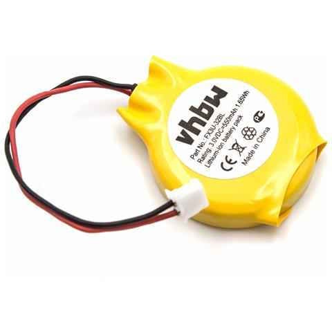 Batteria BIOS Vhbw Per Notebook Toshiba Tecra A8/S8/A9 Serie - NiMH 20mAh 2,4V - Sostitutiva