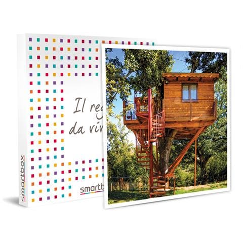 Immagine di  Cofanetto Regalo Coppia - 1 Notte Con Colazione In Una Casa Sull'albero Presso La Tenuta Bocchineri - Idee Regalo Originale