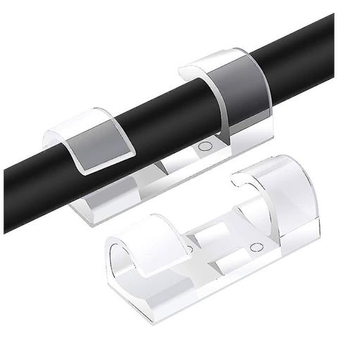 Jojofuny 6 Pezzi Gestore Di Cavi Fermacavo Magnetico Portafilo Adesivo - 8