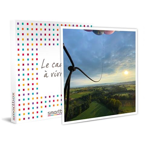 Image of Cofanetto Regalo Per Uomo - Nel Blu Dipinto Di Blu Del Piemonte: Esclusivo Volo In Mongolfiera Con Colazione Tipica Per 4 - Idee Regalo Originale Per Lui