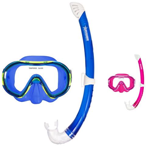 Abysstar Boccaglio Unisex Adulto - Nero, In Silicone Morbido, Con Valvola Per Espulsione Acqua - Foto 6