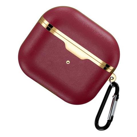 WEIMAI Per Airpods 3 Custodia Custodia Per Auricolari Wireless In Pelle Elettrolitica