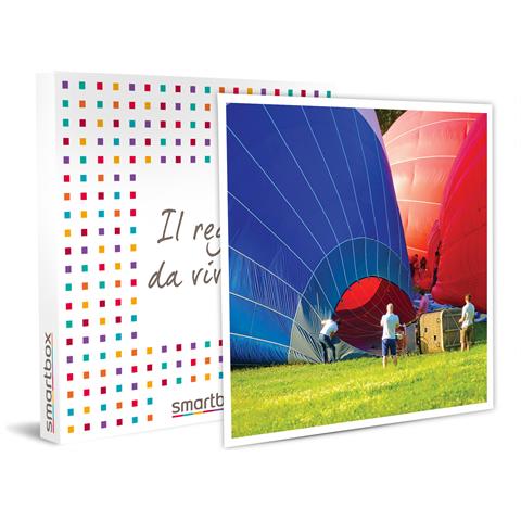 Image of Cofanetto Regalo Per Uomo - Volo In Mongolfiera Esclusivo Con Colazione Per 4 - Idee Regalo Originale Per Lui