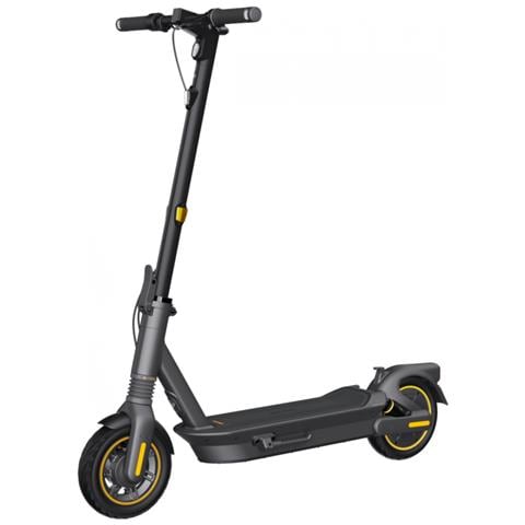 Segway Monopattino Elettrico Ninebot KickScooter MAX G2 E Pneumatici Tubeless da 10" Velocità massima fino a 25km /h Autonomia fino a 70 Km Colore Nero