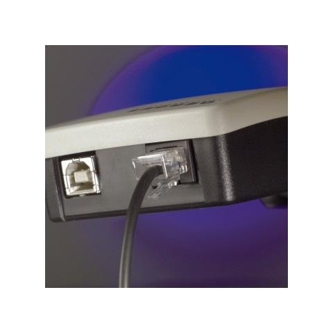 HAMA Modular Plug 6p4c - Modular Plug 8p4c, 10 m 10m Nero cavo telefonico