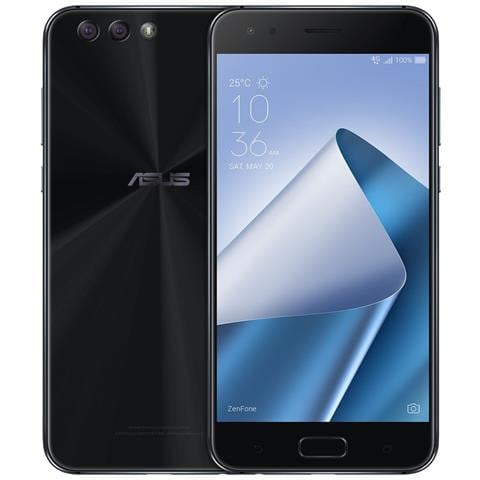 ASUS ZenFone 4 64 GB 4G / LTE Display 5.5" Full HD Slot Micro SD Fotocamera 12 Mpx Android Tim Italia Nero