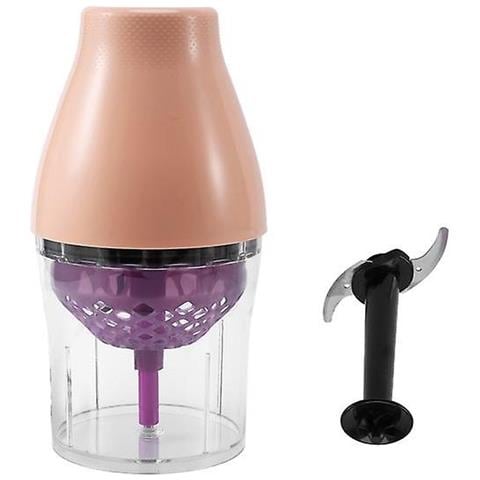 INLAW Cipolla Elettrica Aglio Chopper Chopper Smerigliatrice Wireless, Mincer Verdura Brudente Affettatrice, Processore Alimentare (giallo) 