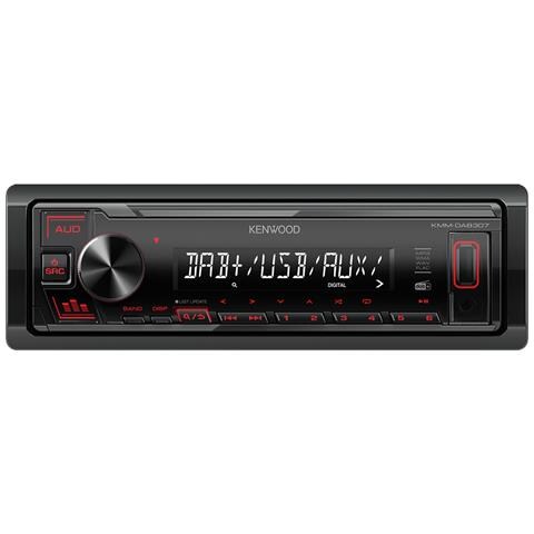KENWOOD KMM-DAB307 Digital Media Receiver con Digital Radio DAB+ built-in 4x50W Aux