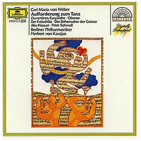 DEUTSCHE GRAMMOPHON Weber - Invito Alla Danza - Karajan