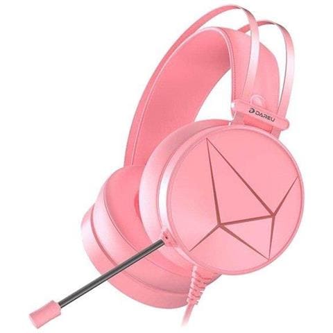 Chronus Cuffie Da Gioco Con Microfono, Cuffie Ps4 Con Microfono Crystal, Cuffie Xbox One (rosa) 