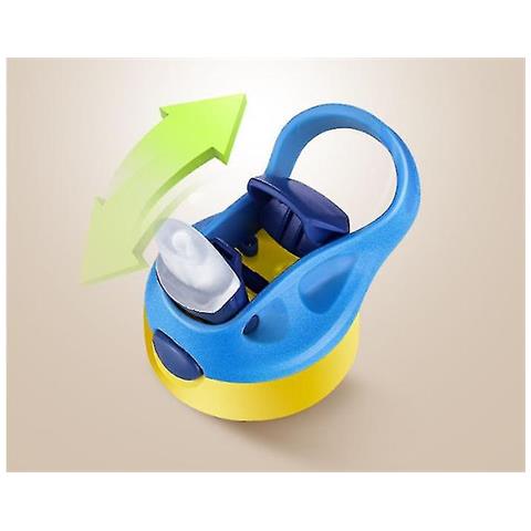 HTN Coppa Di Acqua Per Bambini Con Cannucce Bottiglie Di Acqua A Prova Di Perdite Per Bambini Portatili Per Bambini (verde) 