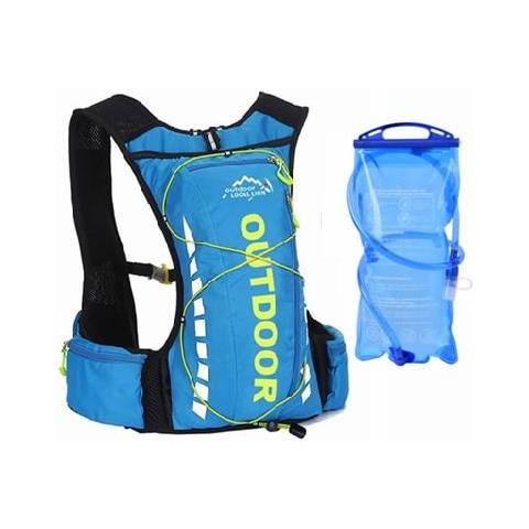 SLOWMOOSE - Zaino Da Bicicletta Impermeabile Da 10 Litri, Escursionismo In  Bicicletta, Zaino Da Campeggio Per Uomo, Donna - Con Sacca D'  acqua-200006151 [ solo Zaino Rosso] - ePrice