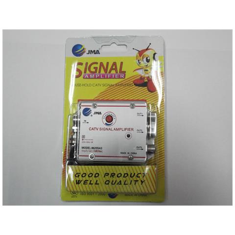 Trade Shop Amplificatore Segnale Tv Sdoppiatore Antenna 3 Uscite Digitale Terrestre