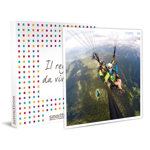 Image of Cofanetto Regalo Per Uomo - Volo In Parapendio Biposto Con Pilota Sulle Dolomiti Per 2 Persone - Idee Regalo Originale Per Lui