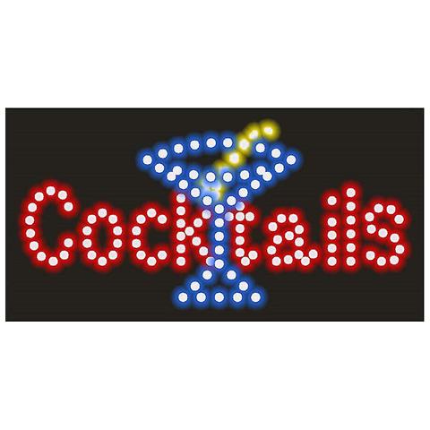 Immagine di  Cocktail Neon Lights Led Clienti Animati Segno Attraente