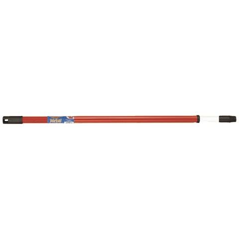 La Briantina Stripe Teleskopstiel – Stahl, 86–150 Cm, Italienisches Gewinde, Rutschfester Griff, Für Besen Und Reinigungswerkzeuge