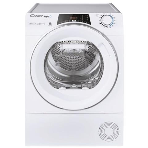 CANDY Asciugatrice ROE H8A3TSEX-S Rapido, 8 Kg Classe A+++ Pompa di calore