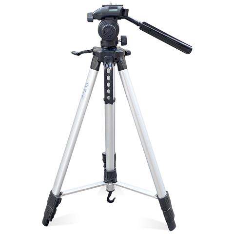 MEDIAWAVE STORE Treppiedi Regolabile 64 A 160cm 14376 Cavalletto Alluminio Universale Fotocamera