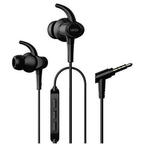 UIISII - Hi-710 Cuffie Hi-res Dual Dynamic Driver Auricolari In-ear Con  Microfono, Bassi Profondi Premium Sound Hi-fi Jack 3,5 Mm Nero - ePRICE